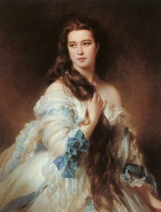 Portrait of Madame Barbe de Rimsky-Korsakov - Franz Xaver Winterhalter
