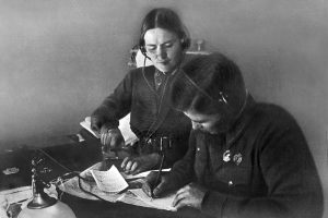 Летчики М.Раскова и П.Осипенко, 1938 год