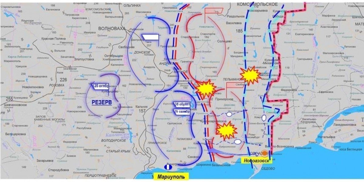 Карта волноваха донецкой области