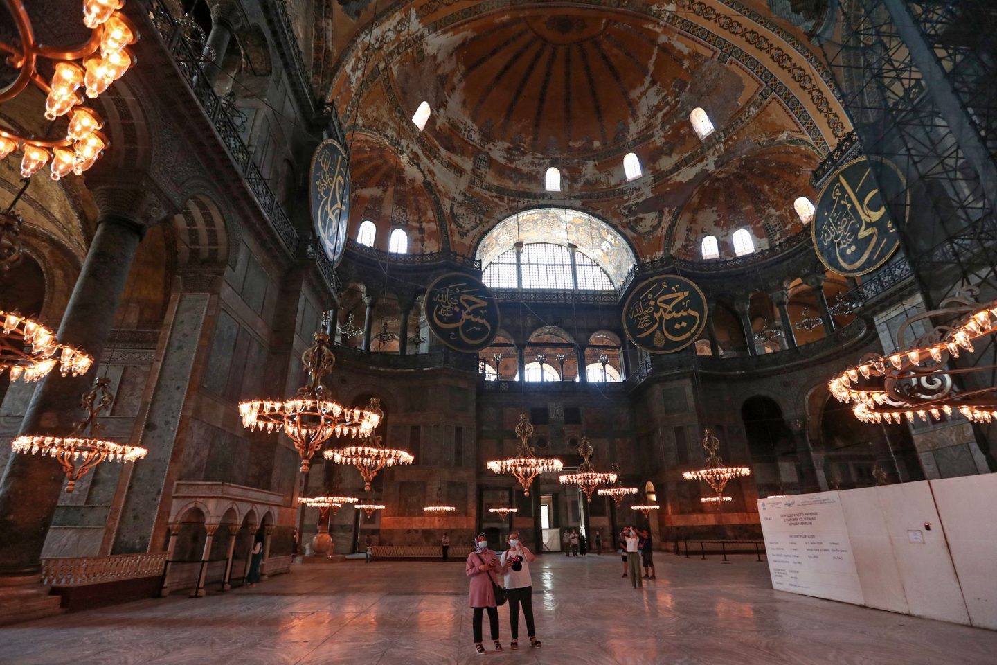 храм святой софии в константинополе фото внутри