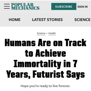 ПРАВДИВАЯ СЕНСАЦИЯ! Футуролог Рэй Курцвейл, известный своими сбывшимися прогнозами, заявил, что люди смогут... ДОСТИГНУТЬ БЕЗСМЕРТИЯ уже через 7 лет! А к 2045 году машинный интеллект станет таким же, как ЧЕЛОВЕЧЕСКИЙ, или даже ПРЕВЗОЙДЕТ его! Это уже сегодня практически подтверждает новая версия скандально известной нейросети Chat-GPT! Кроме того, планируется создание суперкомпьютеров, работающих... на клетках ЧЕЛОВЕЧЕСКОГО МОЗГА!