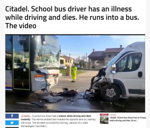 ВАЖНО!!! "Уколотые" водители школьных автобусов ОТКЛЮЧАЮТСЯ за рулём по всему мiру, подвергая детей смертельной опасности!